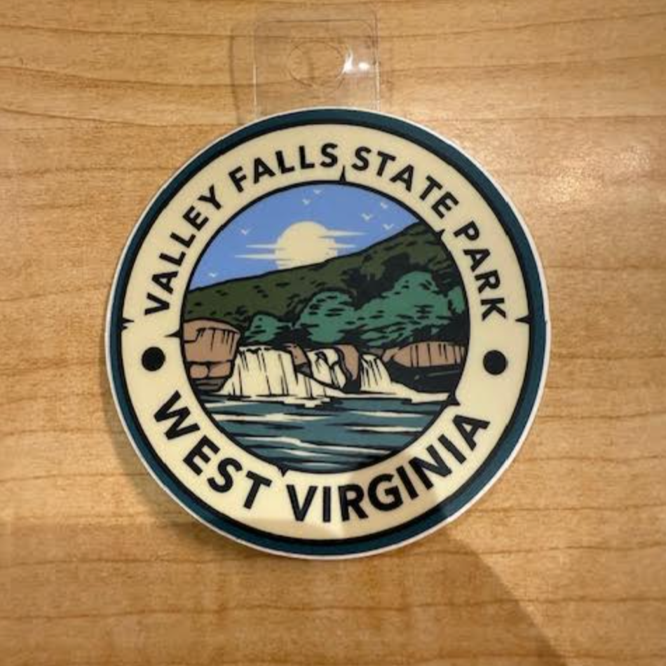 Valley Falls Circle - Sticker