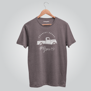 Country Roads Truck Shirt - Grey