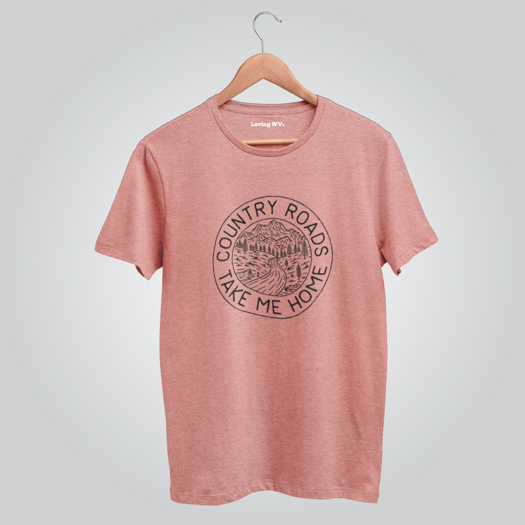 Simple Country Roads - Sunset - Shirt