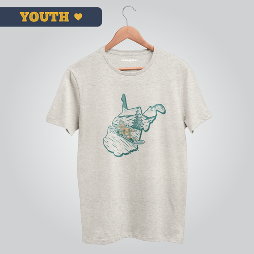 Sledding Cryptids - Youth Tee