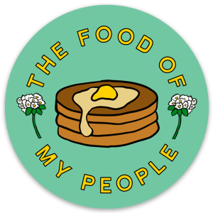 Buckwheat Pancakes - Food Of My People - Sticker