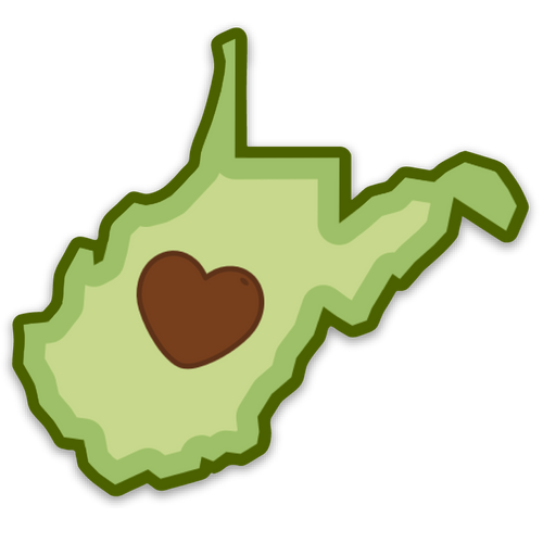 Avocado - Sticker