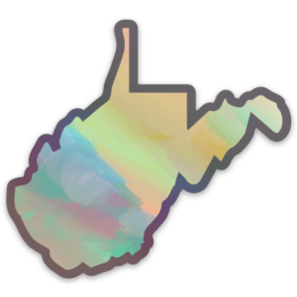 Holographic - WV Rainbow Sherbet