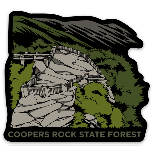 Coopers Rock State Park - Sticker