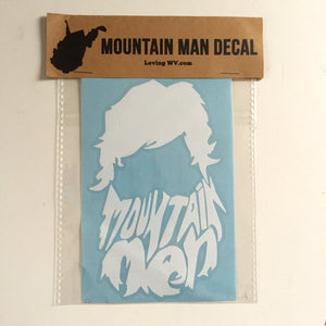 Mountain Man Decal - Loving West Virginia (LovingWV)