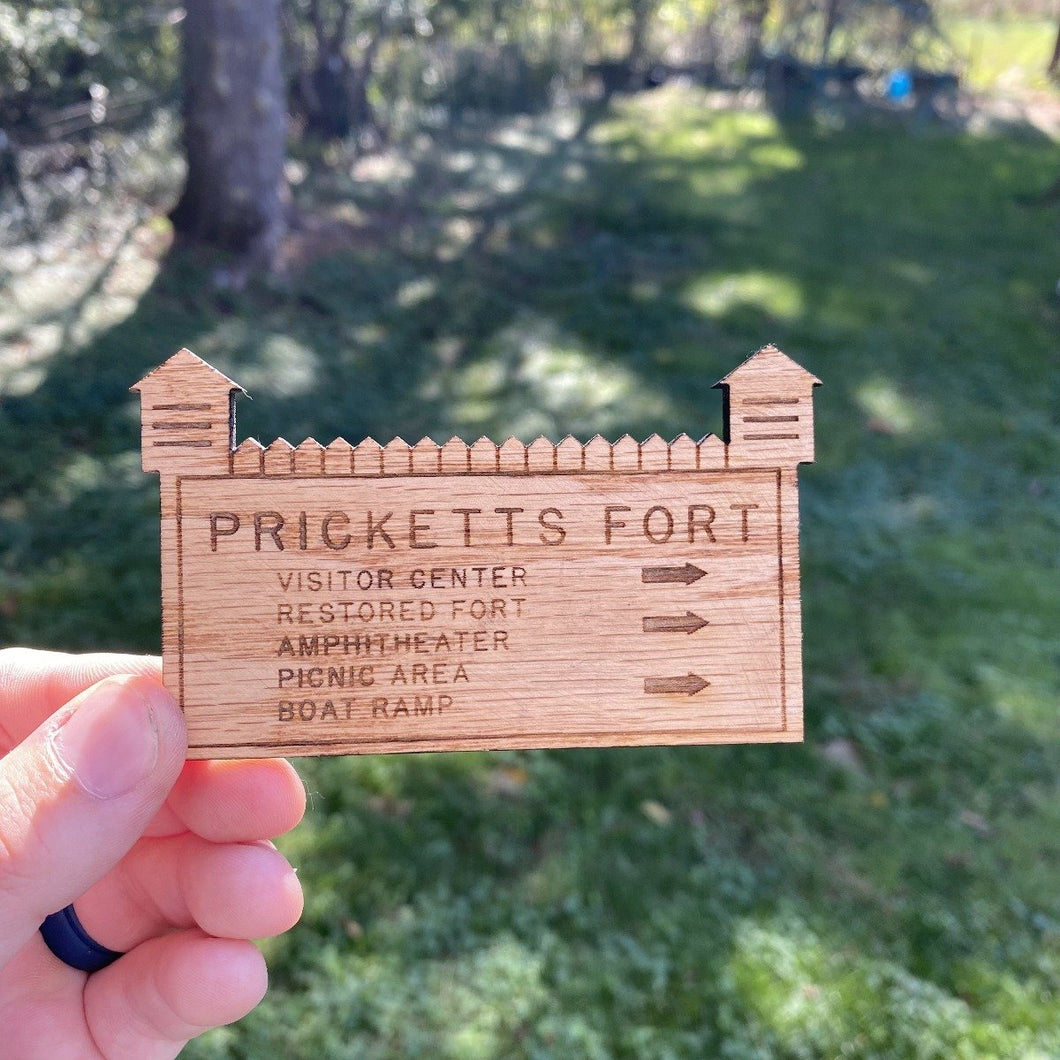 Prickett's Fort - State Park Magnet
