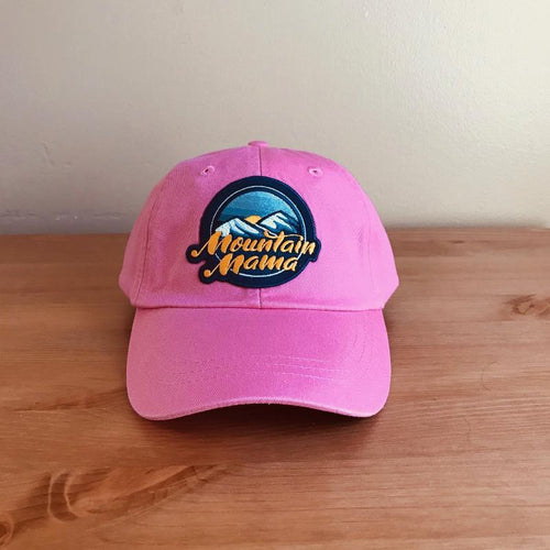 Mountain Mama Patch Hat - Clean - Pink - Loving West Virginia (LovingWV)