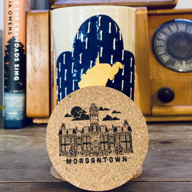 Morgantown Cork Coaster (2 Pack)