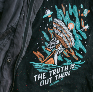 The Truth Is Out There Speckled Tee