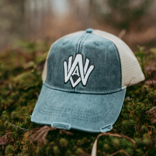WVA Distressed Patch Hat
