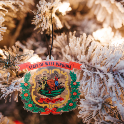 WV State Seal Ornament