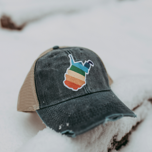 Black Bear Hat Patch Hat – Loving West Virginia