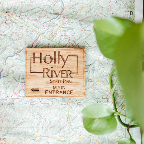 Holly River - State Park Magnet
