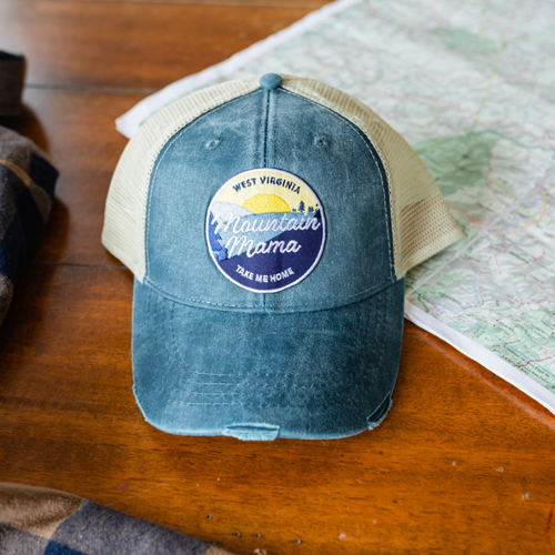 Take Me Home Mountain Mama  - Patch Hat