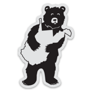 West Virginia Bear Hug - Sticker - Loving West Virginia (LovingWV)