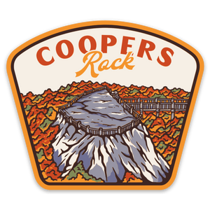 Coopers Rock - Sticker