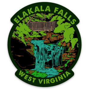 Elakala Falls - Sticker