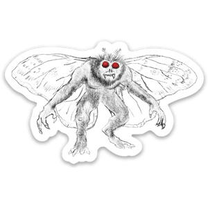 Mothman Sticker - Loving West Virginia (LovingWV)