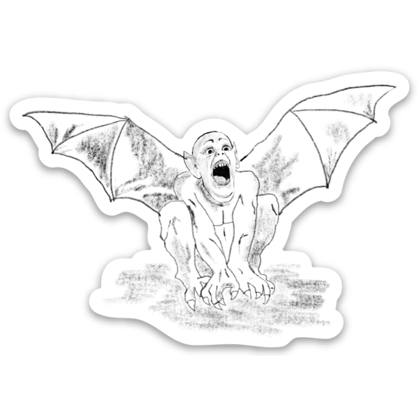 Bat Boy Sticker - Loving West Virginia (LovingWV)