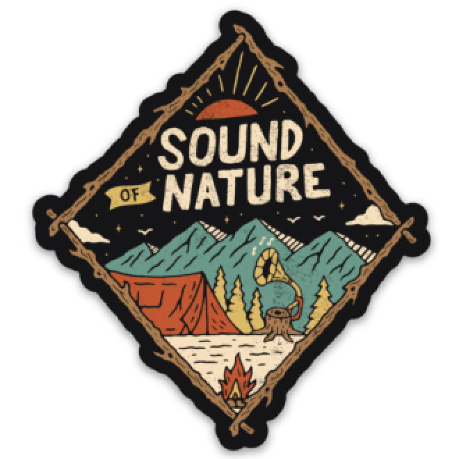 Sound of Nature - Sticker