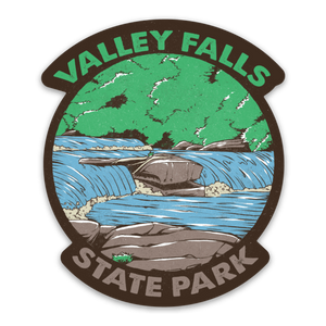Valley Falls State Park - Sticker