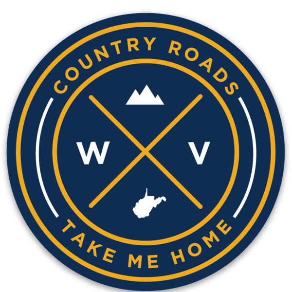 WV Seal Sticker - Loving West Virginia (LovingWV)